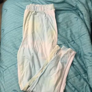 Tie dye leggings